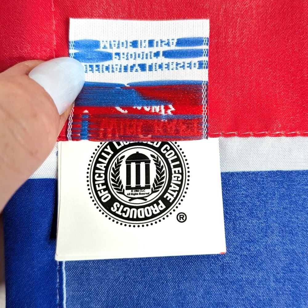 WinCraft Red Blue University of Mississippi Flag; Ole Miss Rebels Banner - Picture 2 of 6